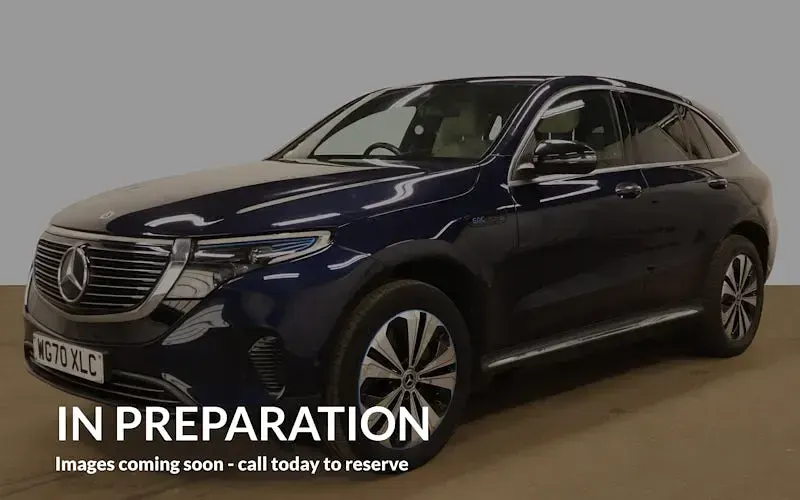Used Mercedes EQC400 300 kW (408 HP) 2021 Blue SUV