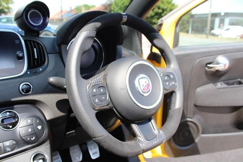 Used Abarth 595 Competizione 180 HP (132 kW) 2021 Yellow Cabriolet