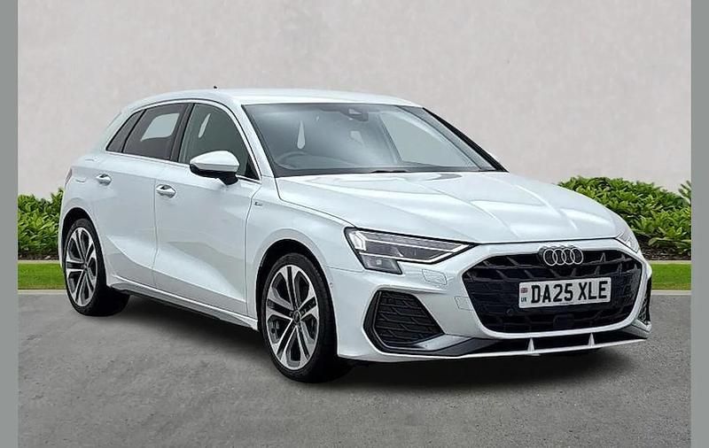 New Audi A3 S-Line 147 HP (108 kW) 2025 White Hatchback