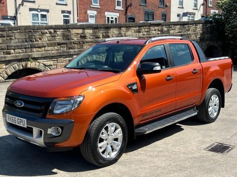 Orange Used 2015 Ford Ranger Wildtrack Pickup | £10,989 - Image 1/4