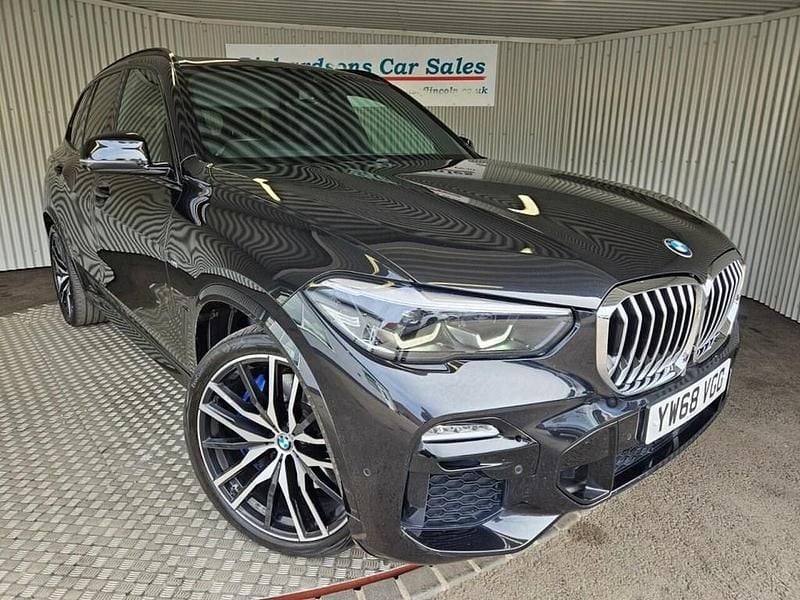 Black Used 2019 BMW X5 M Sport SUV | £31,000 (Good price) - Image 1/4