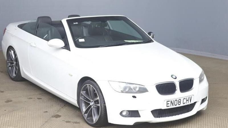 White Used 2008 BMW 320 Cabriolet M Sport Cabriolet | £3,495 (Good price) - Image 1/2