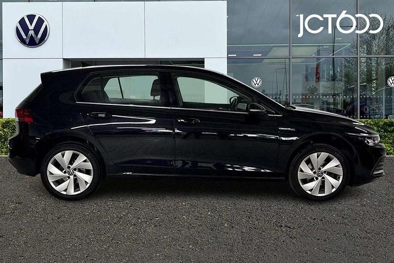 Used VW Golf VIII Style 130 HP (95 kW) 2023 Black Hatchback