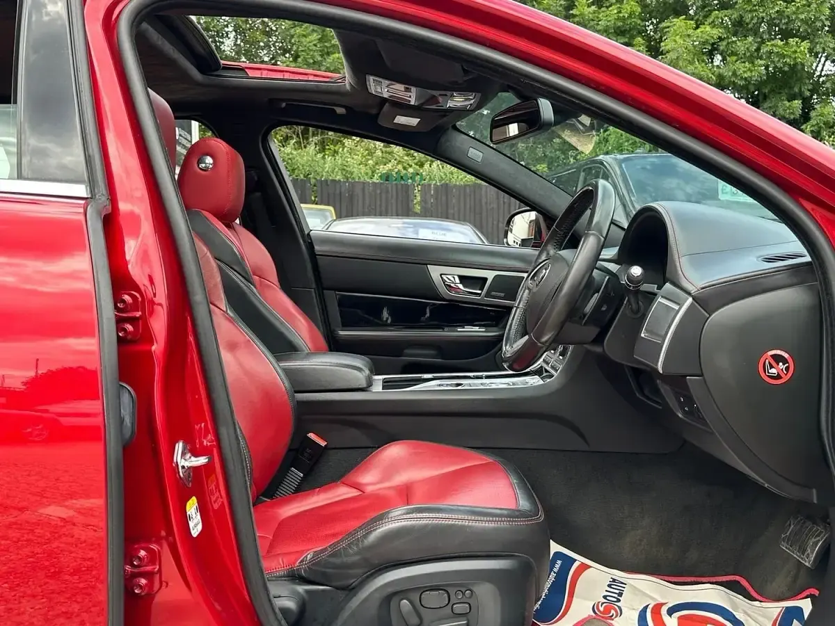 Used Jaguar XFR Supercharged 2015 Red Sedan