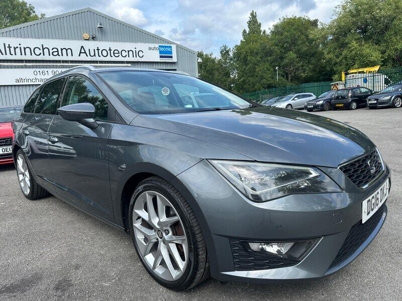 Grey Used 2016 Seat Leon FR Estate | £9,890 (Fair price) - Image 1/4