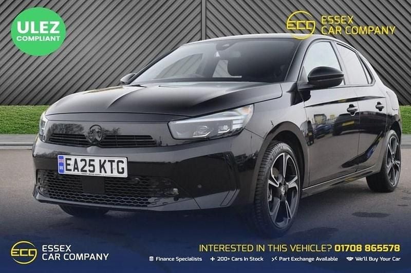 Used Vauxhall Corsa Ultimate 100 HP (73 kW) 2025 Black Hatchback