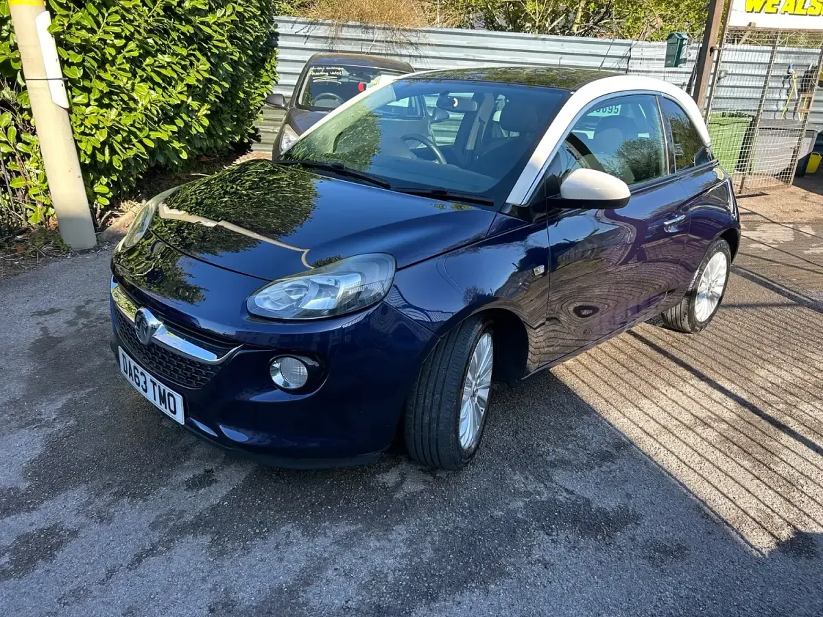 Used Vauxhall Adam Glam 2013 Blue Hatchback