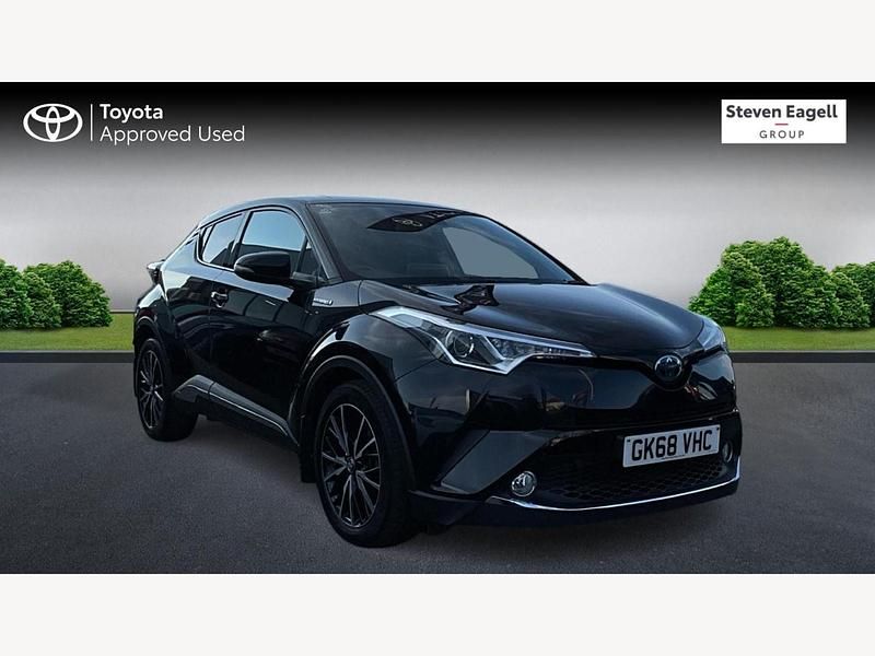 Black Used 2018 Toyota C-HR SUV | £17,810 (Fair price) - Image 1/3