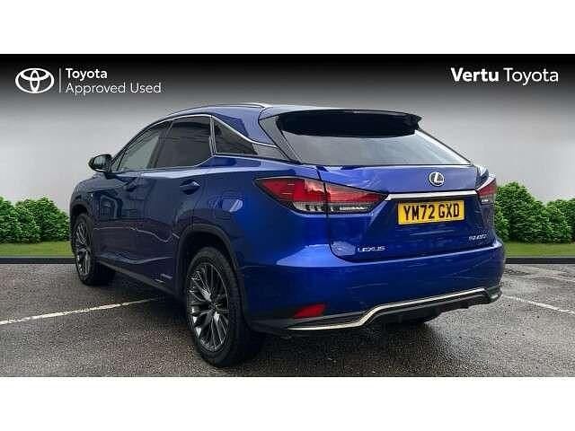 Used Lexus RX450h Sport Line 313 HP (230 kW) 2022 Blue SUV