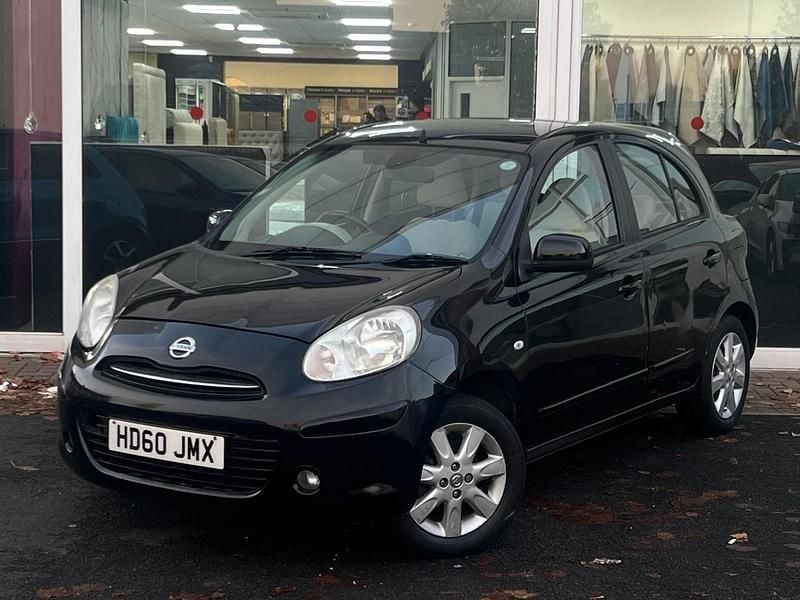Black Used 2011 Nissan Micra Tekna Hatchback | £1,950 (Good price) - Image 1/3