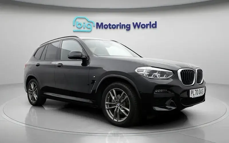 Used BMW X3 M Sport 184 HP (135 kW) 2020 Black SUV