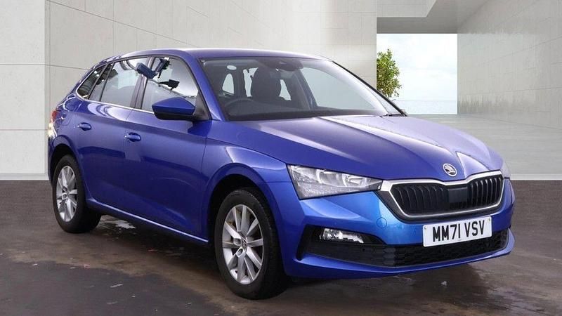 Used Skoda Scala SE Technology 2022 Blue Hatchback
