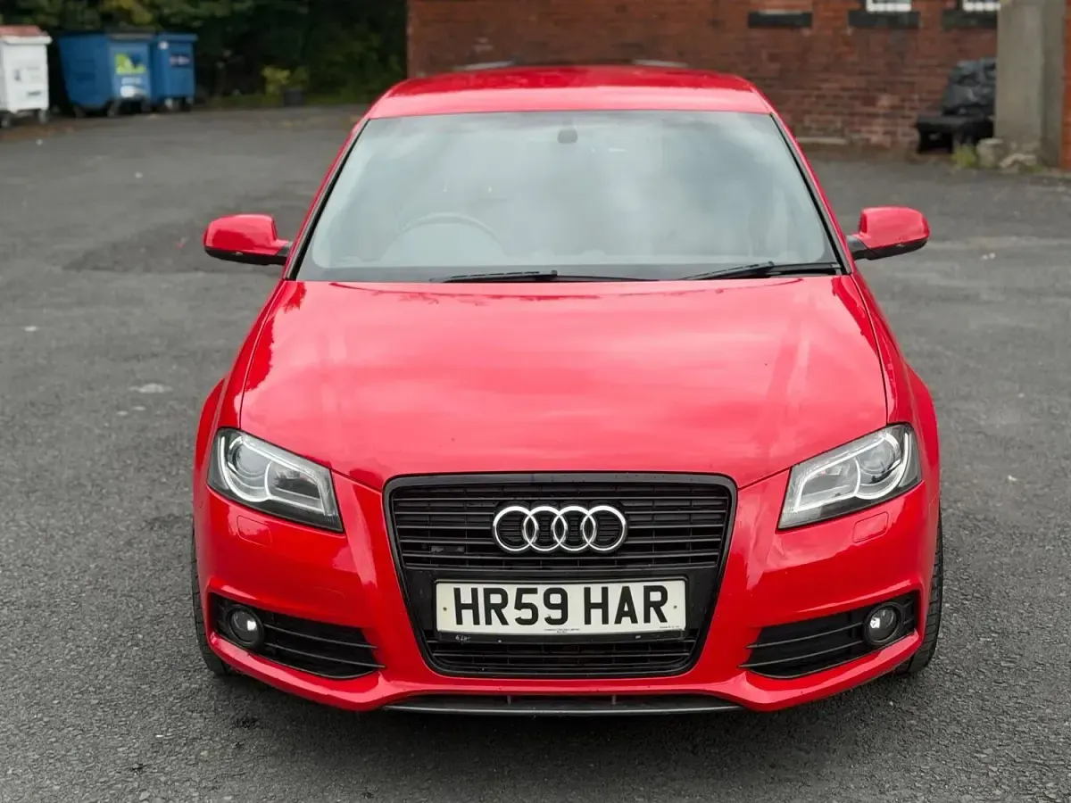 Used Audi A3 Black Edition 2012 Red Hatchback