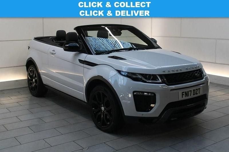 Used Land Rover Range Rover evoque HSE Dynamic 180 HP (132 kW) 2017 White Cabriolet