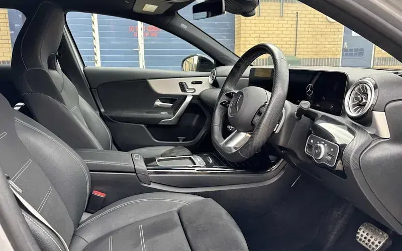 Used Mercedes A180 AMG line 136 HP (100 kW) 2025 Silver Hatchback