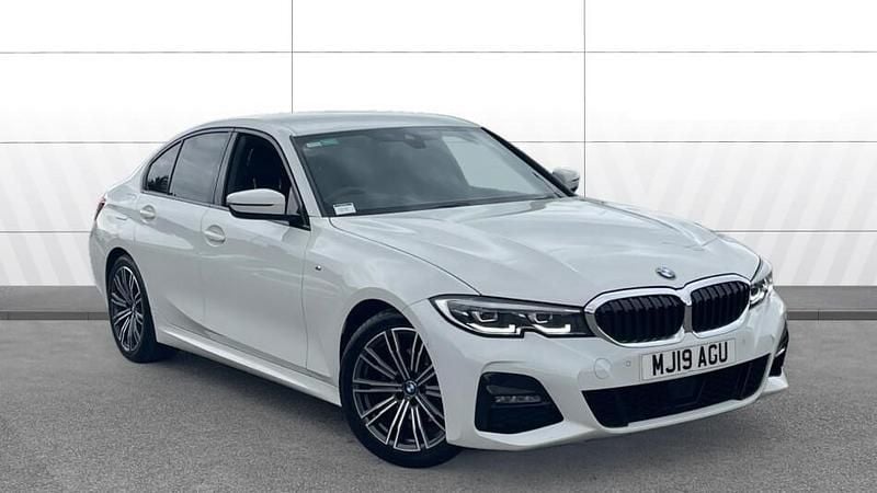 White Used 2019 BMW 320 M Sport Sedan | £21,379 (Fair price) - Image 1/3