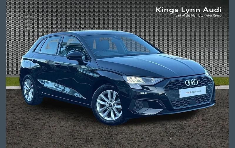 Used Audi A3 108 HP (79 kW) 2023 Black Hatchback