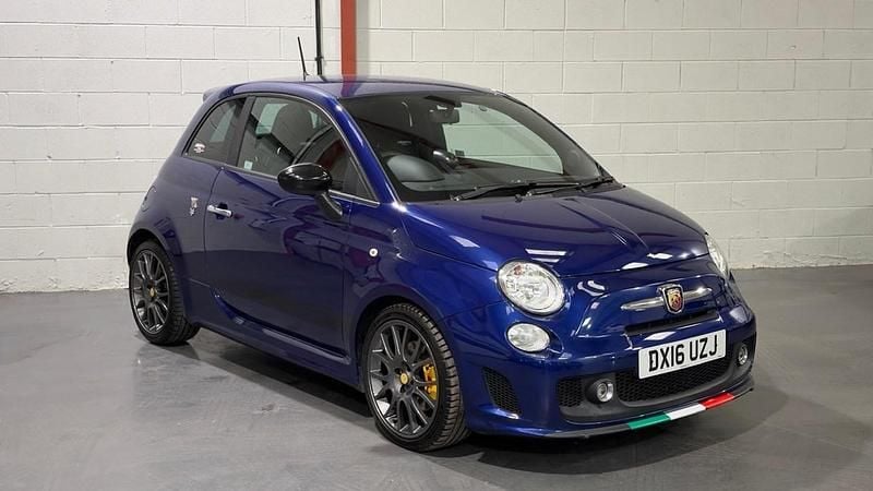Used Abarth 595 160 HP (117 kW) 2016 Blue Hatchback