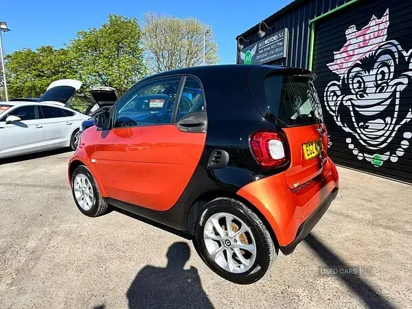 Used Smart ForTwo Coupé Passion 71 HP (52 kW) 2016 Orange Coupe