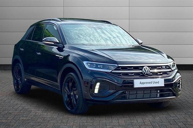 Grenadilla black Used 2025 VW T-Roc Black Edition SUV | £29,995 - Image 1/3