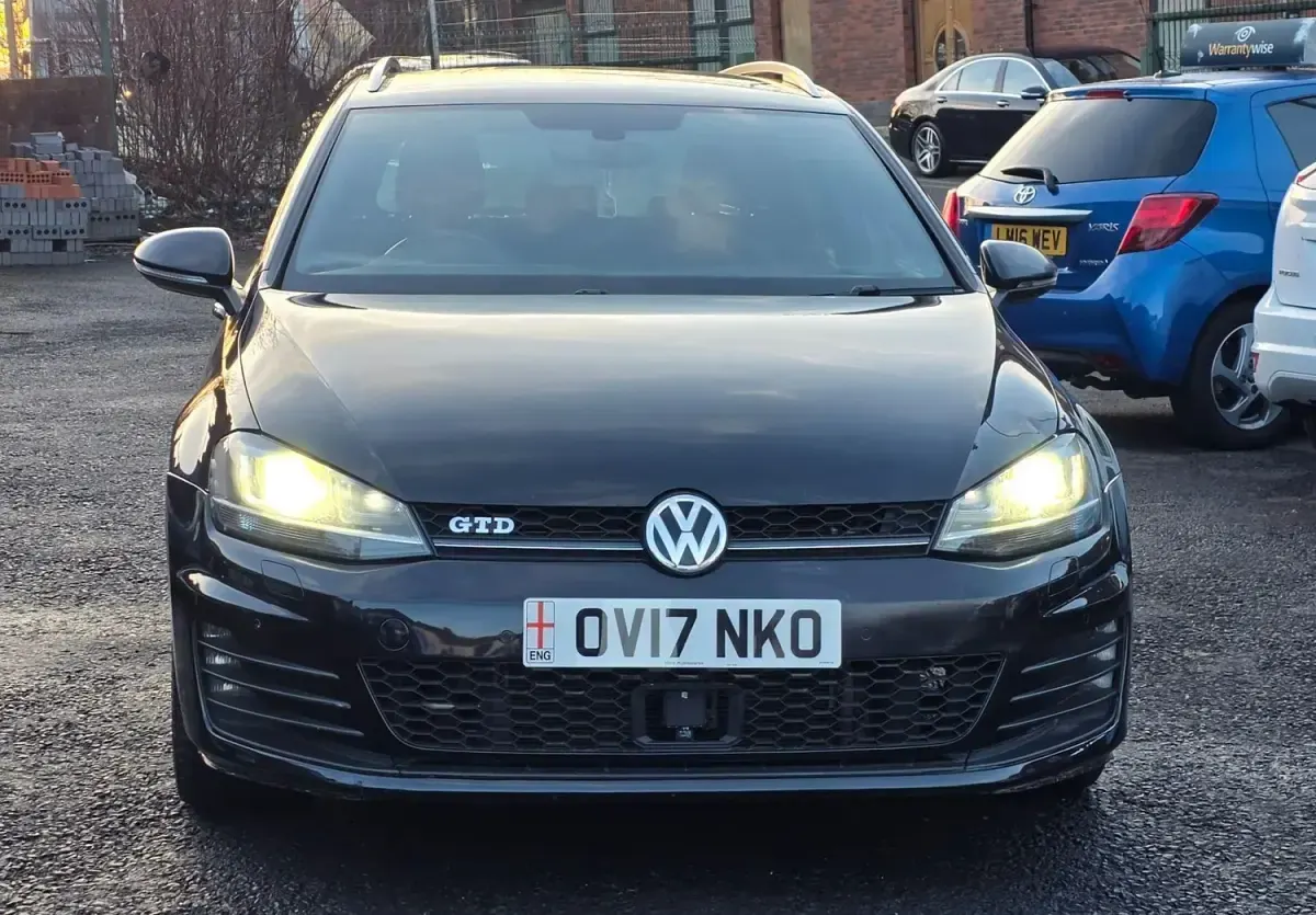 Second-hand VW Golf VII GTD 2017 Negru Break