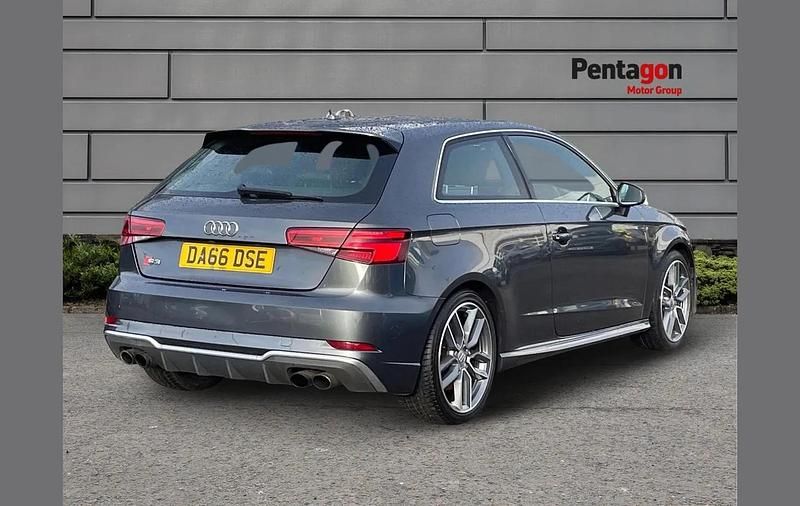Used Audi S3 Sportback Design 306 HP (225 kW) 2016 Grey Hatchback