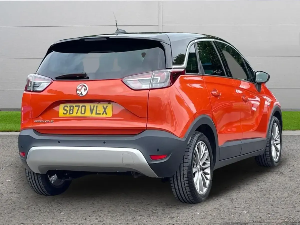 Used Vauxhall Crossland X S 82 HP (60 kW) 2020 Orange SUV