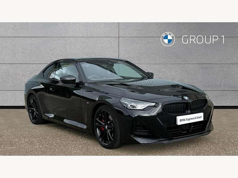 Black sapphire metallic paint Used 2023 BMW 220 M Sport Coupe | £32,995 (A bit pricey) - Image 1/4