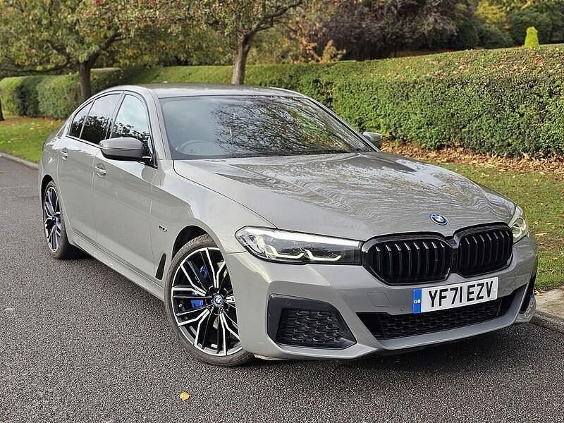 Bernina grey Used 2021 BMW 545e M Sport Sedan | £21,490 - Image 1/4
