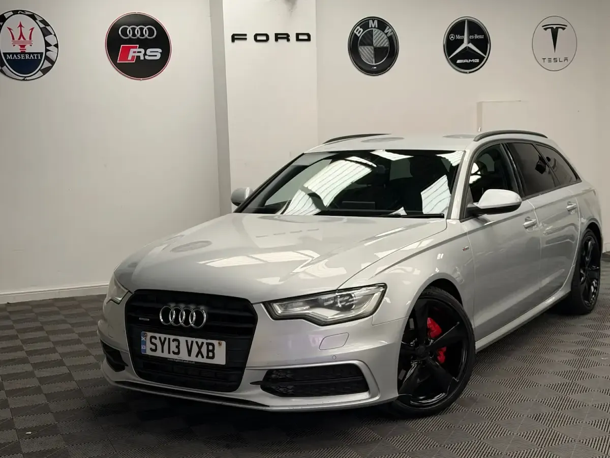 Used Audi A6 Black Edition 2013 Silver Estate