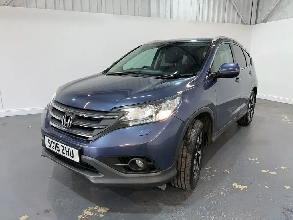 Used Honda CR-V SR 120 HP (88 kW) 2015 Blue SUV