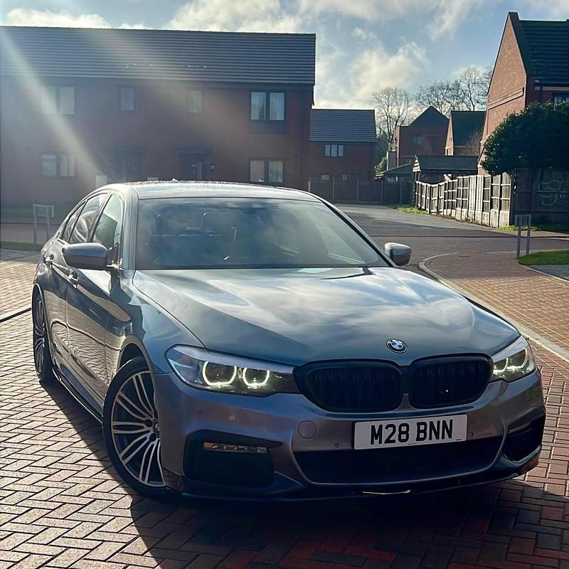 Blue Used 2018 BMW 530 M Sport Sedan | £11,995 (Good price) - Image 1/4