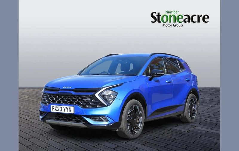 Used Kia Sportage GT-Line 261 HP (191 kW) 2023 Blue SUV