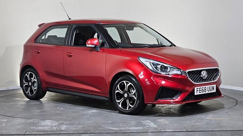 Red Used 2018 MG MG3 Excite Hatchback | £6,675 (Fair price) - Image 1/4