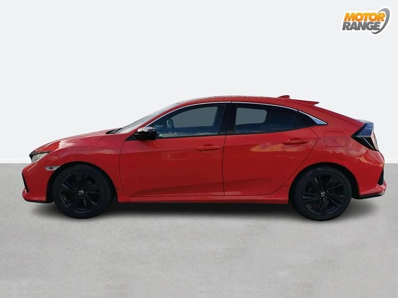 Used Honda Civic SR 129 HP (94 kW) 2017 Red Hatchback