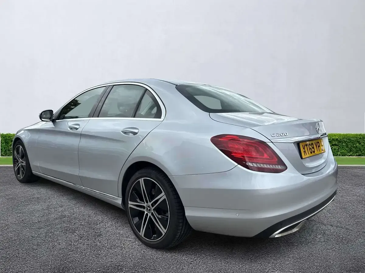 Used Mercedes C200 Premium 2020 Silver Sedan