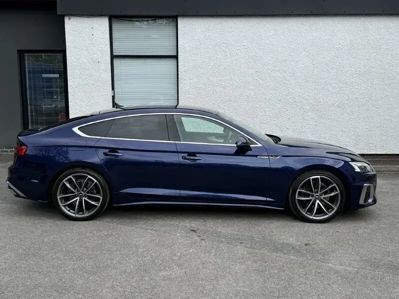 Used Audi A5 S-Line 2021 Blue Coupe