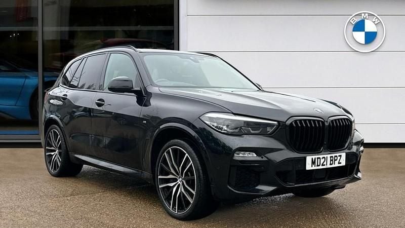 Used BMW X5 M Sport 389 HP (286 kW) 2021 Black SUV
