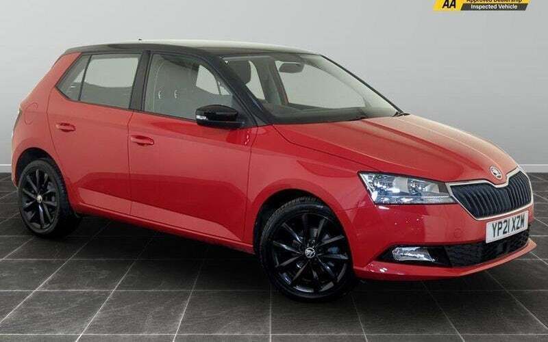 Red Used 2021 Skoda Fabia Colour Edition Hatchback | £10,995 (Good price) - Image 1/2
