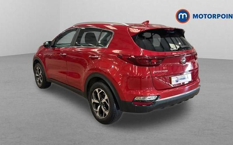 Used Kia Sportage 177 HP (130 kW) 2021 Red SUV