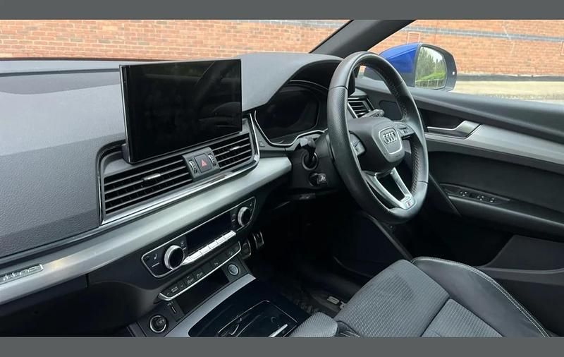 Used Audi Q5 S-Line 204 HP (150 kW) 2021 Blue SUV