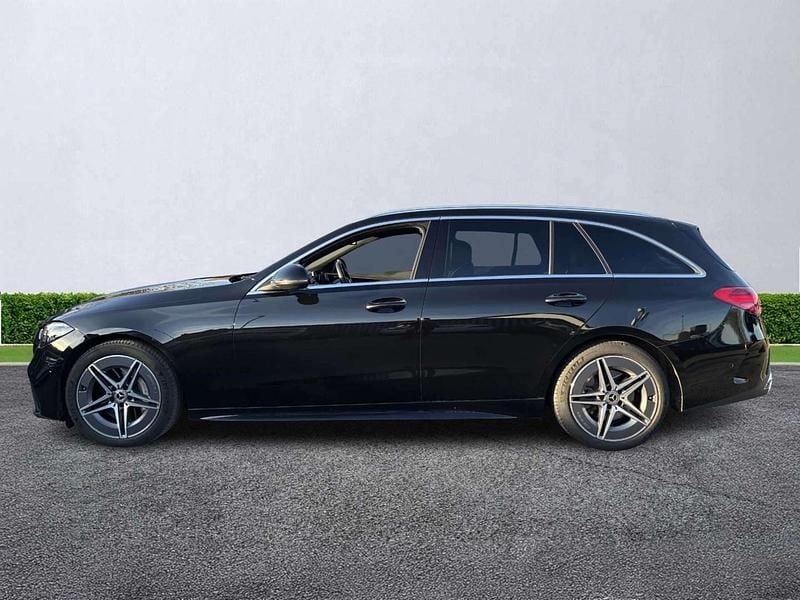 Used Mercedes C300 AMG line 2023 Black Estate