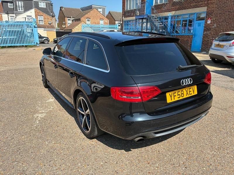 Usado Audi A4 S-Line 2009 Negro Familiar