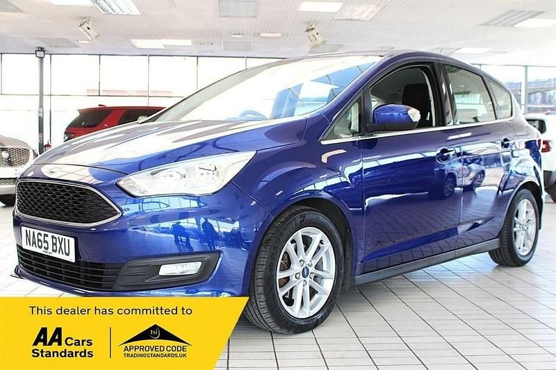 Used Ford C-MAX Zetec 120 HP (88 kW) 2016 Blue MPV