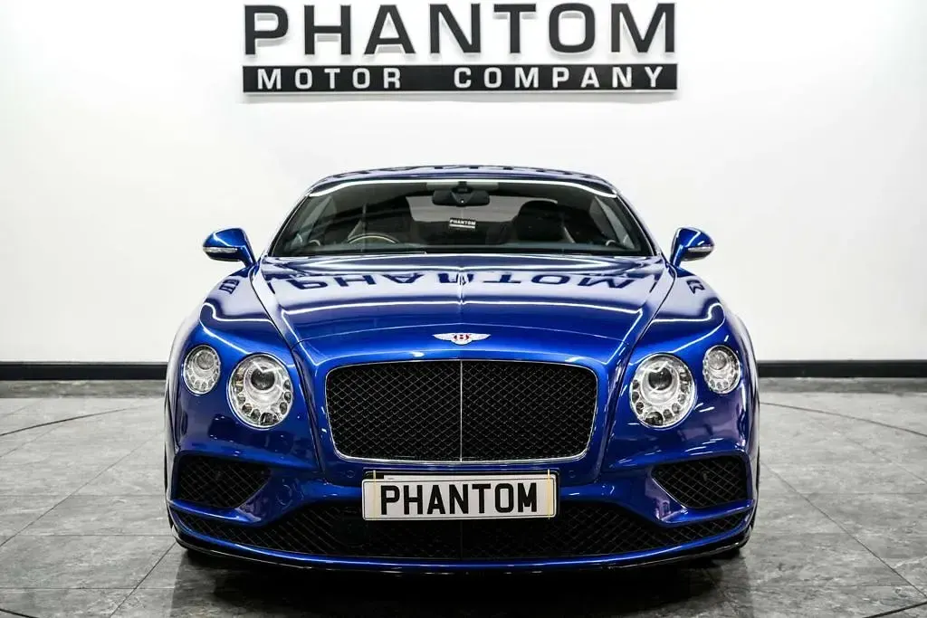 Used Bentley Continental Mulliner 528 HP (388 kW) 2015 Blue Coupe