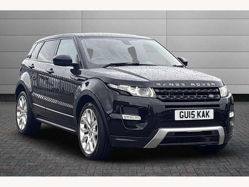Black Used 2015 Land Rover Range Rover evoque Dynamic SUV | £10,690 (Fair price) - Image 1/2