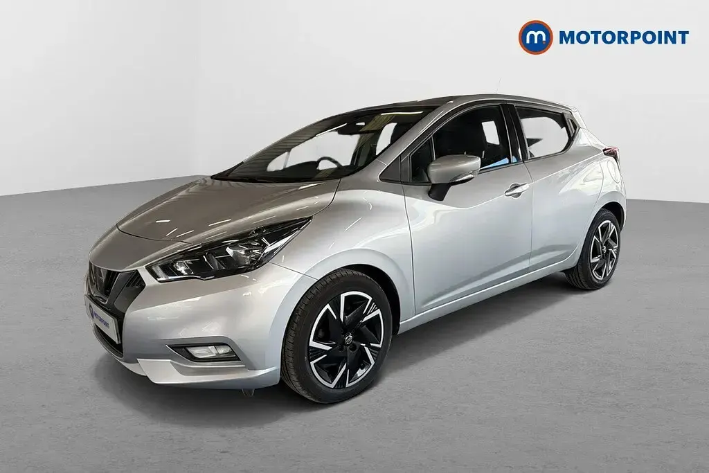 Used Nissan Micra Acenta 92 HP (67 kW) 2021 Silver Hatchback
