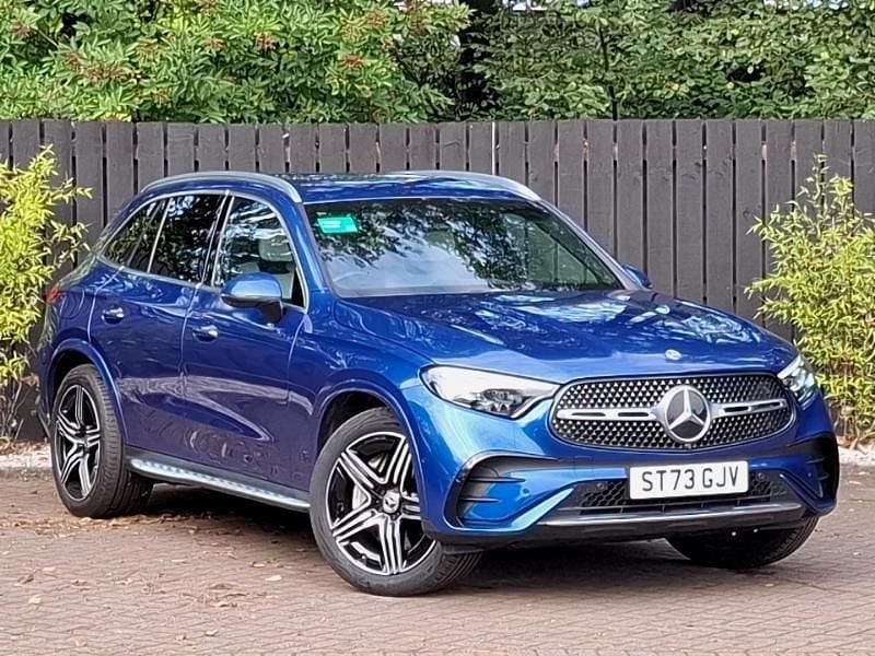 Blue Used 2023 Mercedes GLC220 AMG Line Premium SUV | £41,498 - Image 1/4