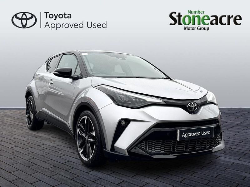 Silver Used 2022 Toyota C-HR Sport SUV | £21,000 (Fair price) - Image 1/4