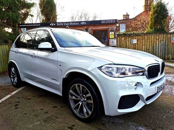White Used 2018 BMW X5 M Sport SUV | £26,995 (Super price) - Image 1/1